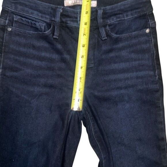 Athleta Sculptek Dark Wash Skinny Denim Jeans Stretch size 4 - Picture 5 of 7